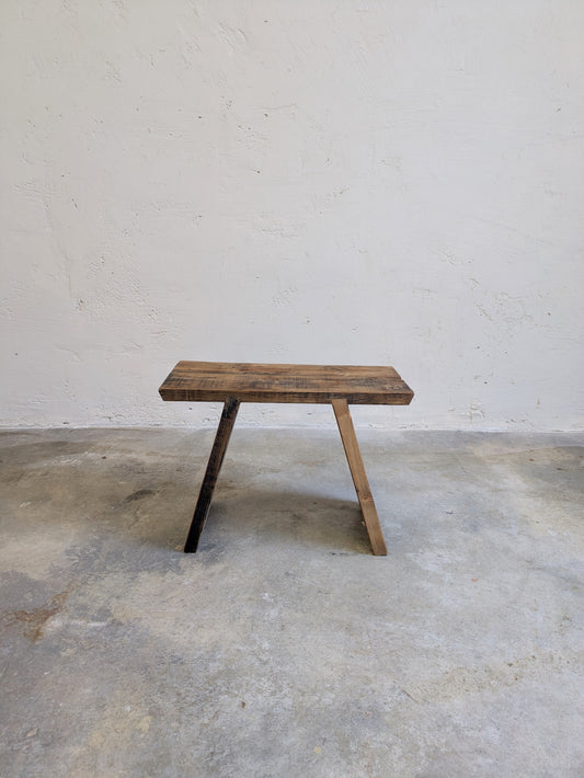 Banc bois massif esprit cottage