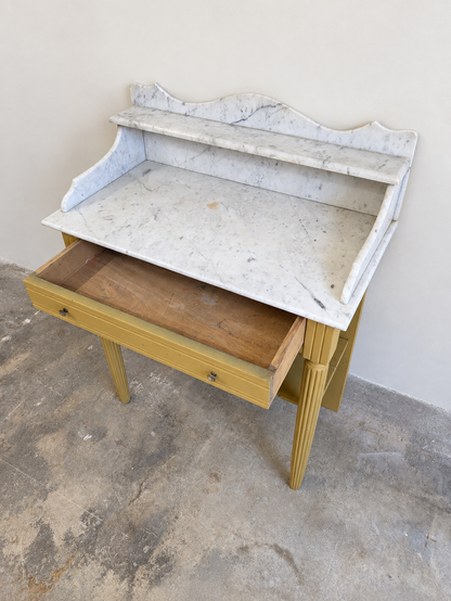 Coiffeuse ancienne marbre– Farrow & Ball n°66