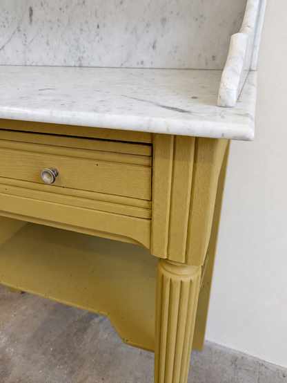 Coiffeuse ancienne marbre– Farrow & Ball n°66