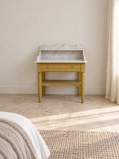 Coiffeuse ancienne marbre– Farrow & Ball n°66
