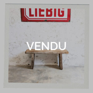 Banc Ancien Bois Brut