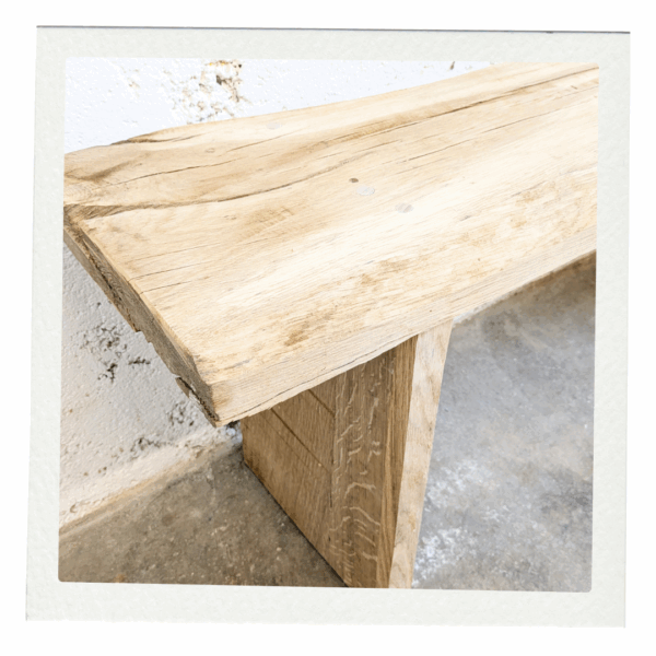 Banc Brut Chêne – Image 2